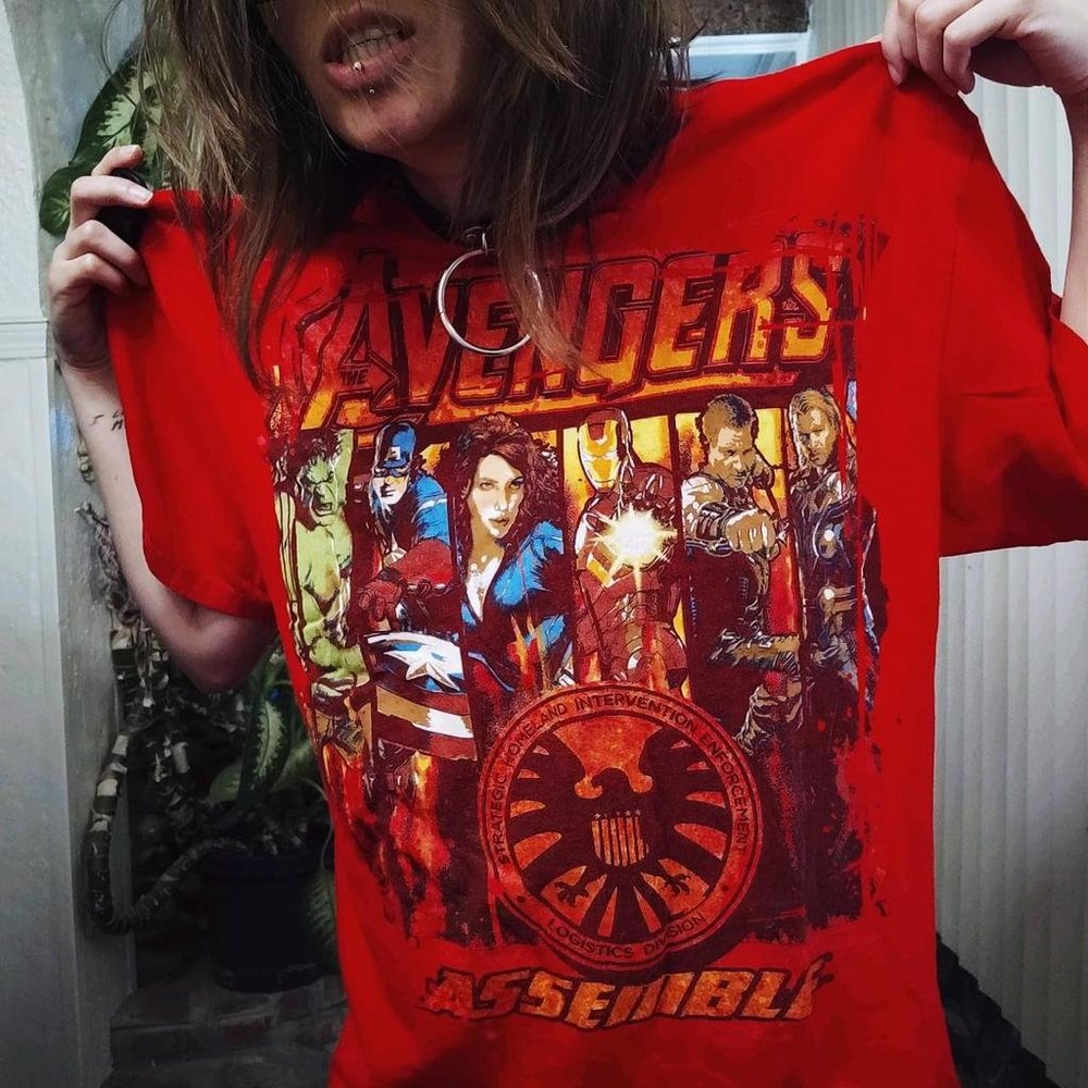 Marvel Avengers Disney Streetwear Shirt